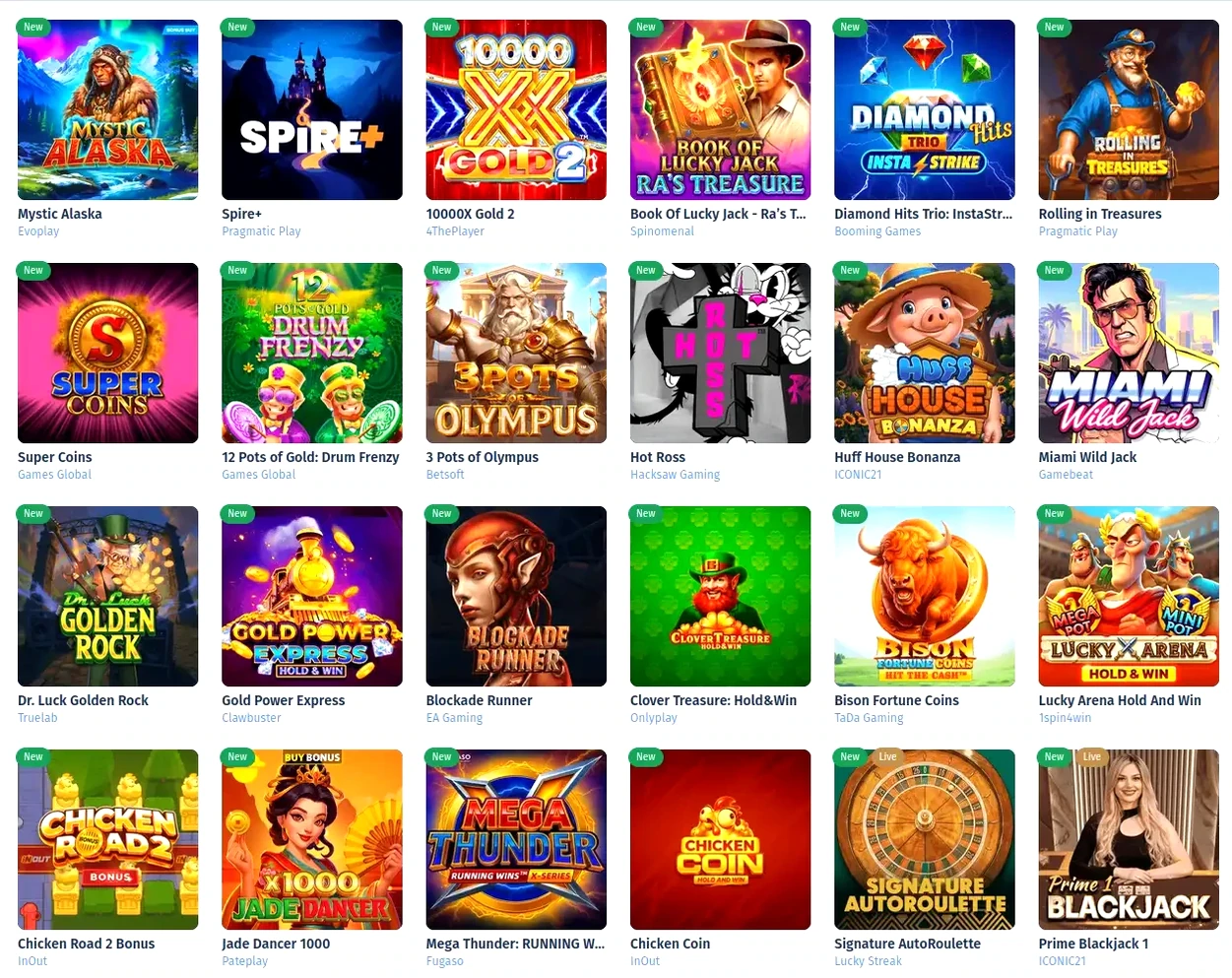 Iwild Casino Übersicht